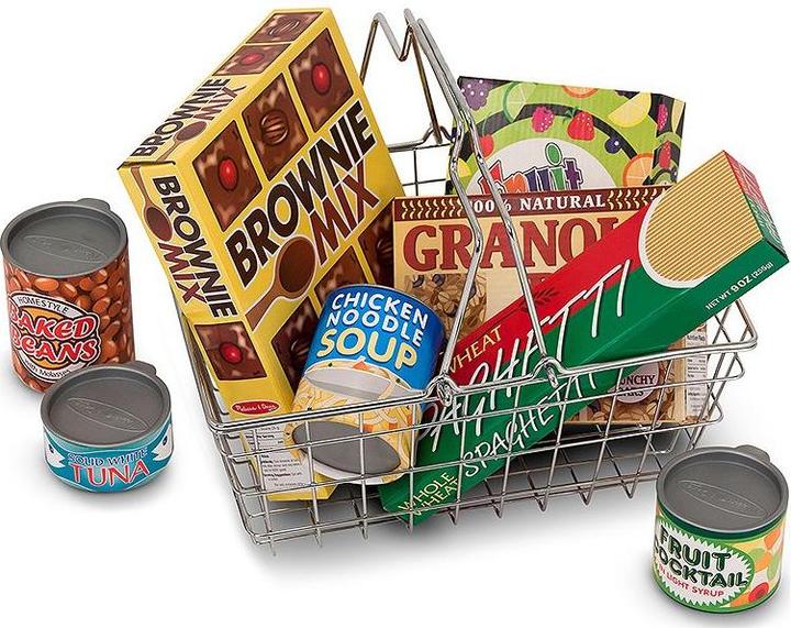 Actual product image Melissa & Doug Grocery Basket