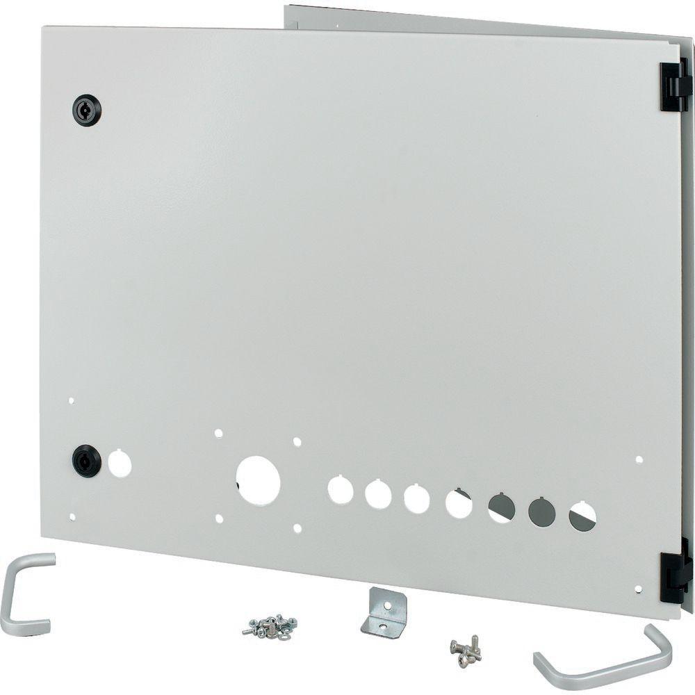 Eaton, Systemstromversorgung, Geräteraumtür für XW Einschub, NZM, geschlossen, H=450mm, IP55, grau 172188