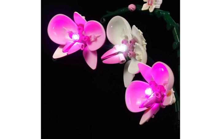 Image du produit BrickBling Kit d'éclairage LED pour LEGO Orchidée V2 (10311)