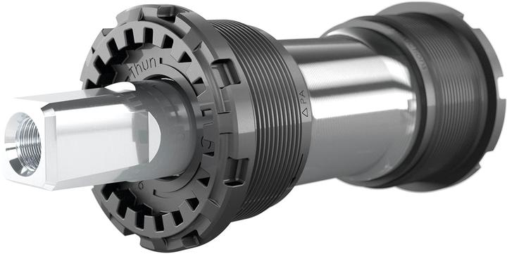 Actual product image Thun Efficient Zumba bottom bracket black, silver 118 mm