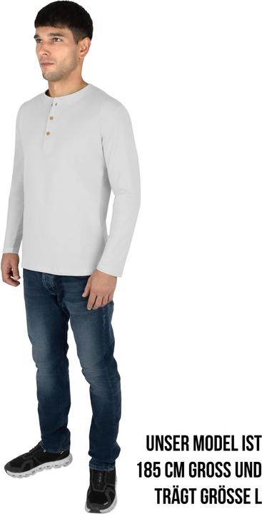 Actual product image Normani 2er Set Herren Langarm Shirts aus Bio-Baumwolle Neuville - 9839 (52)