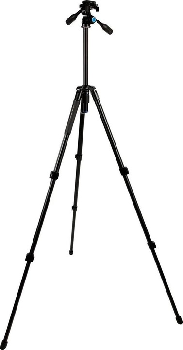 Actual product image Slik PRO AL-523-3WFC 3-way head tripod kit (Metal)