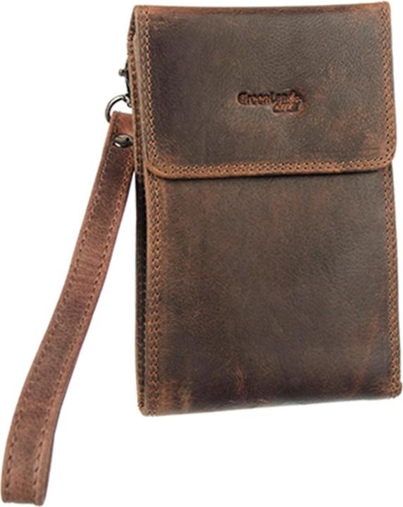 Actual product image Greenland Nature Montana shoulder bag leather 11 cm