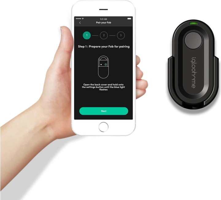 Actual product image Igloohome Keyfob Bluetooth
