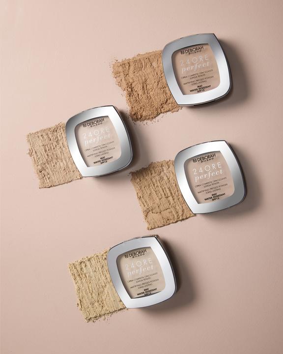 Actual product image Deborah Milano 24ore Perfect Compact Powder 01 9 g (Light Beige)