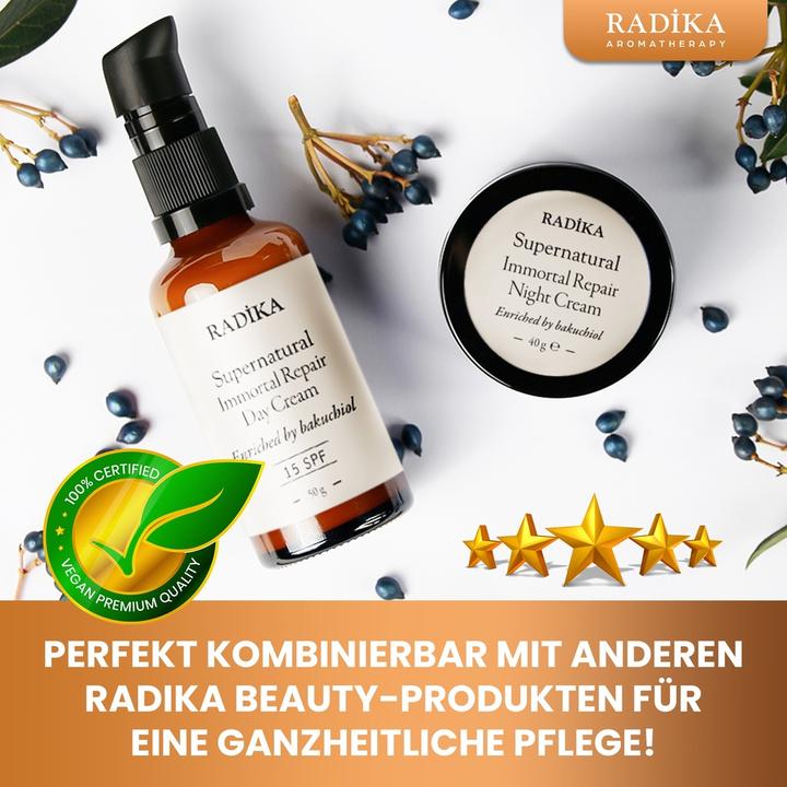 Actual product image Radika Night cream, repairing, 100% pure, BIO, natural, 40 gr (Night cream)
