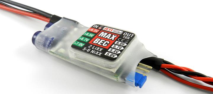 Actual product image Jeti MAX BEC Linear Regulator (8595245909550)