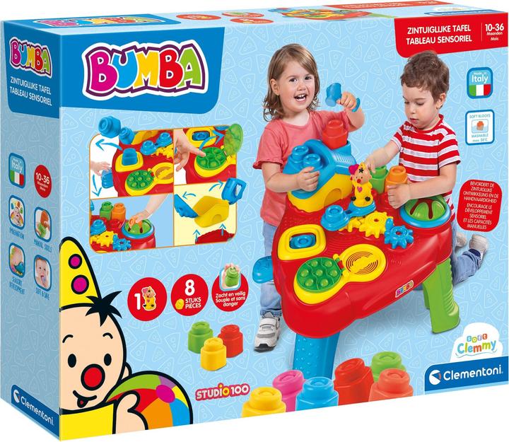 Productafbeelding Clementoni Clemmy Sensorische Bumba Tafel