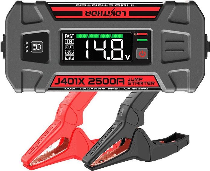 Image du produit Lokithor Banque d'énergie / Jump starter J401X - 2500A 12V 74Wh (2500 A)