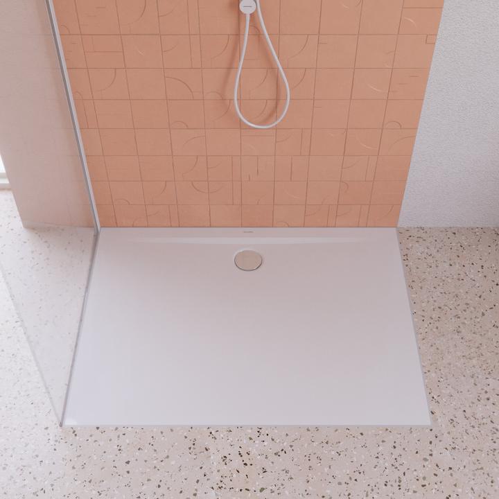 Actual product image Kaldewei Superplan Zero shower tile, 160x90cm, 36000001