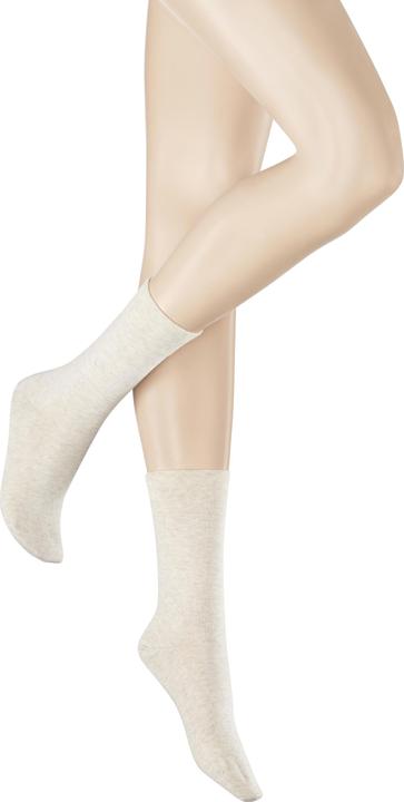 Actual product image Hudson Relax Cotton (3-pack) women's socks, colour 738 beaver mel., size 39-42 (Single pack, 39 - 42)