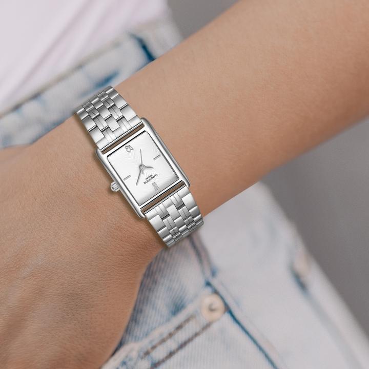 Actual product image Glanzstücke München Damen Quarzuhr silber Edelstahl silber - 38044 (22 mm)