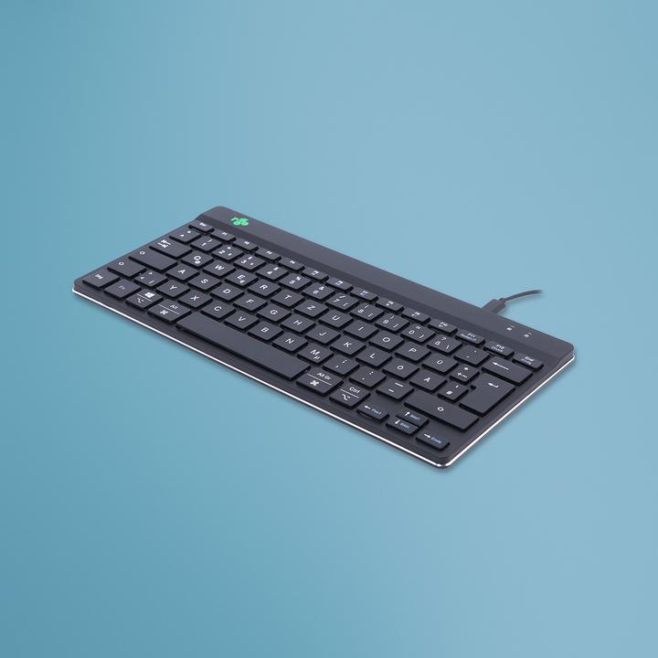 Actual product image R-Go Tools Tools Compact Break Keyboard (DE, Cable)