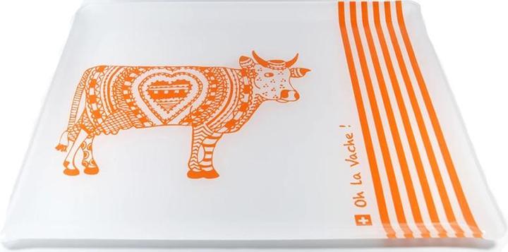 Actual product image Oh la vache Plateau en plexiglas orange -