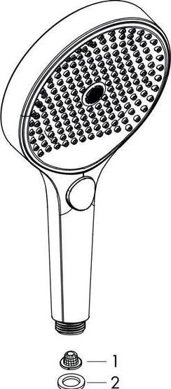 Produktbild hansgrohe Rainfinity 130 (3 Strahlarten, 14 l/min)