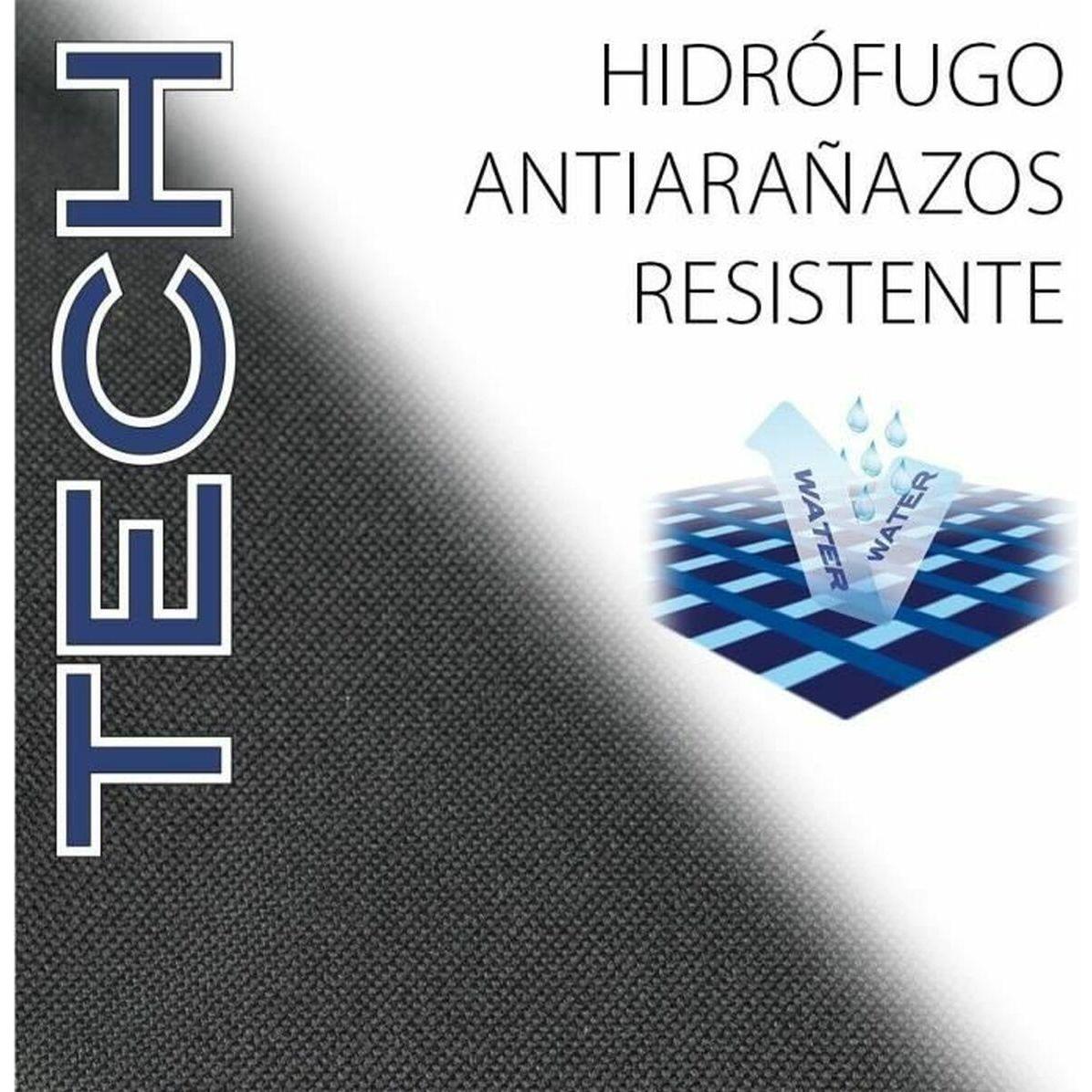 Ferplast Ferplast lit rembourré pour chiens TENDER TECH 60, matelas déhoussable pour animaux, résistant, tissu technique, anti-griffures, déperlent, lavable, 61x46x5 noir Noir