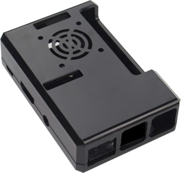 Actual product image HutoPi Raspberry PI case with fan attachment