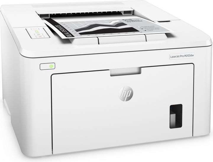 Actual product image HP LaserJet Pro M203dw (Laser, Black and white)