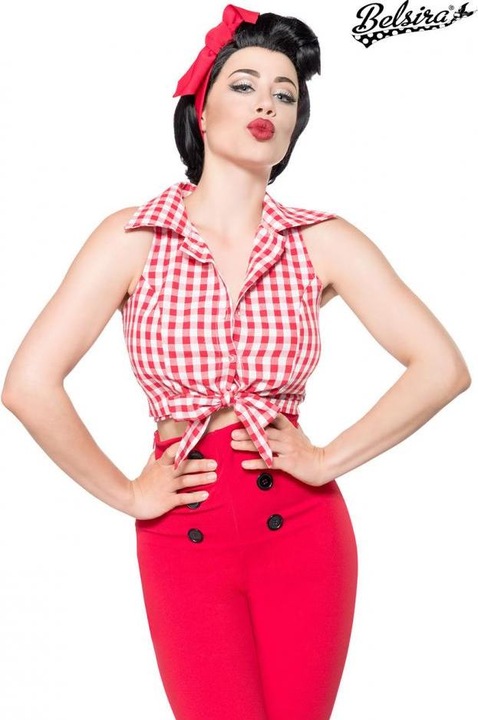 Actual product image Belsira Check blouse (XXS)