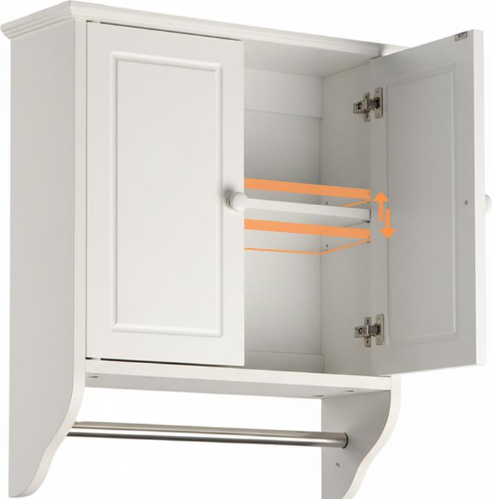 Actual product image Relaxdays Wall cabinet (48 x 16 x 55 cm)