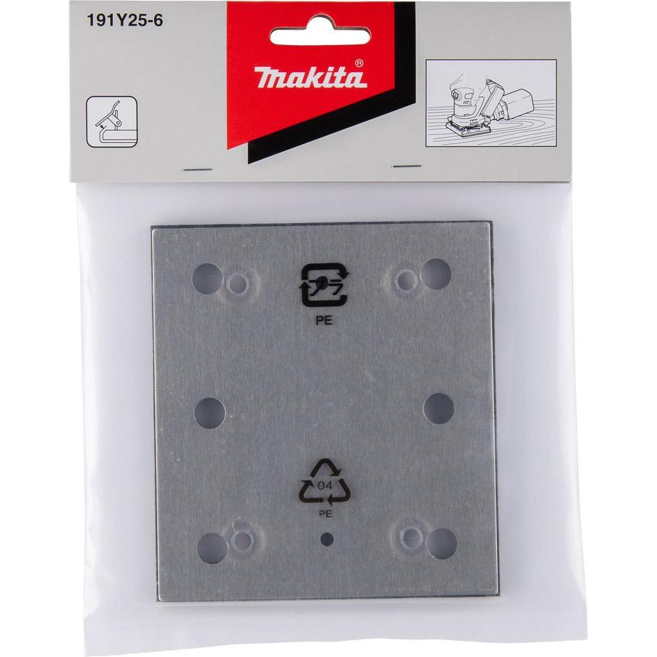 Makita, Schleifmittel, Grundplatte Quadratisch