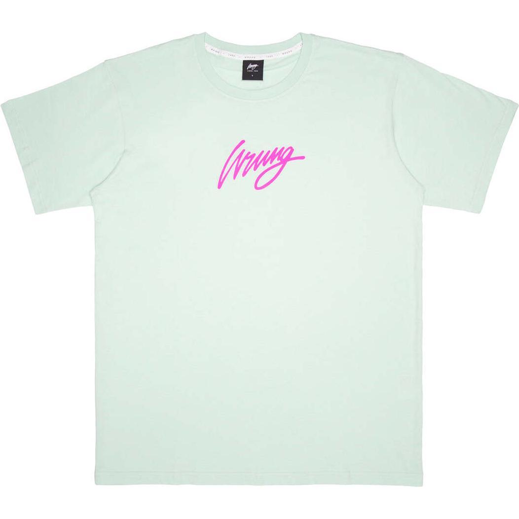 Wrung, Herren, Shirt, t-shirt 322 sign, Violett, (M)