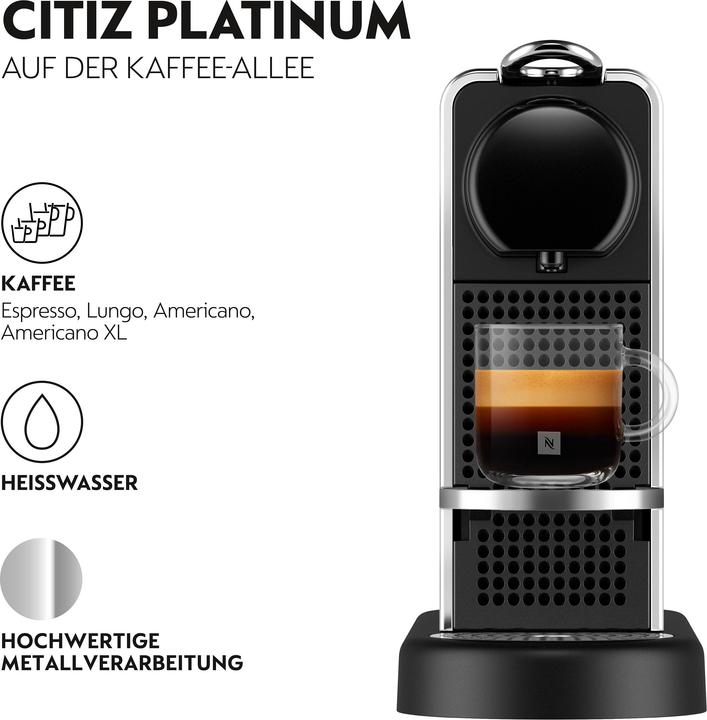 Image du produit Krups Nespresso CitiZ Platinum (NESPRESSO Original)