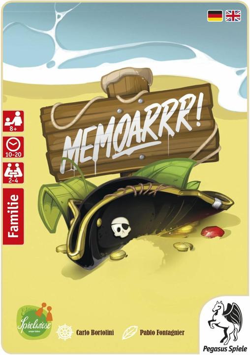 Produktbild Pegasus Memoarrr! (Deutsch, Englisch, 2 - 4 Spieler)