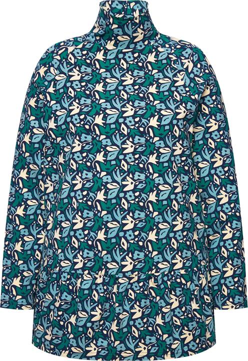 Produktbild Ulla Popken Longshirt, Blüten, Stehkragen, Langarm (42, 44)