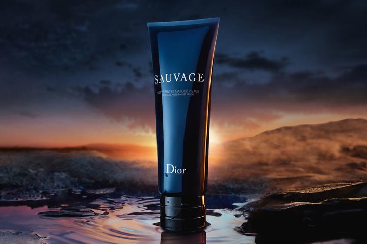 Actual product image Dior Sauvage Cleanser & Face Mask Int23 (Facial cleansing wipes, 120 ml)