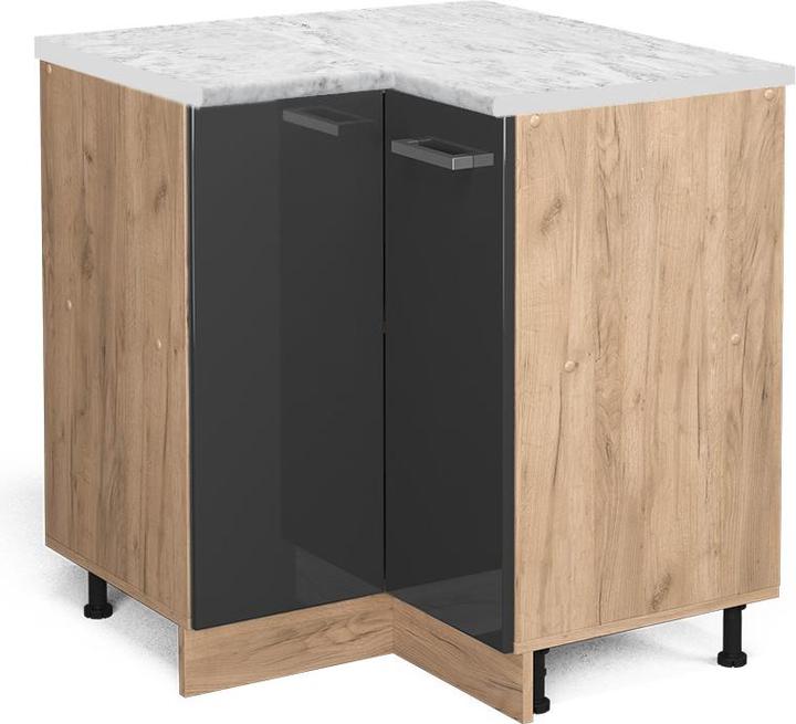 Produktbild Vicco Eckunterschrank R-Line (75.5 x 46 x 81.5 cm)