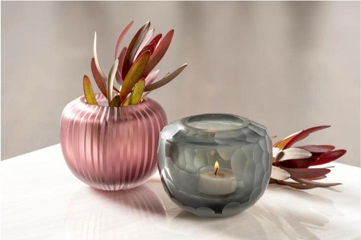 Actual product image Leonardo Vase Bellagio 10 cm, Anthracite (1 x, 0.50 l)