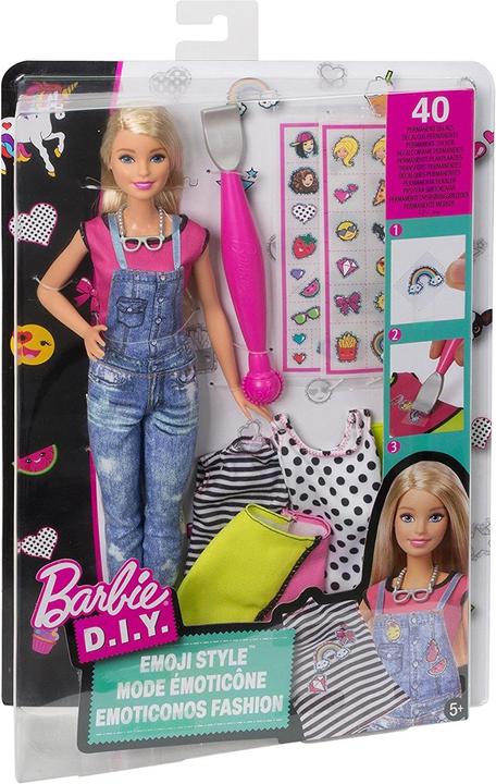 Image du produit Barbie DIY Emoji Style Blond