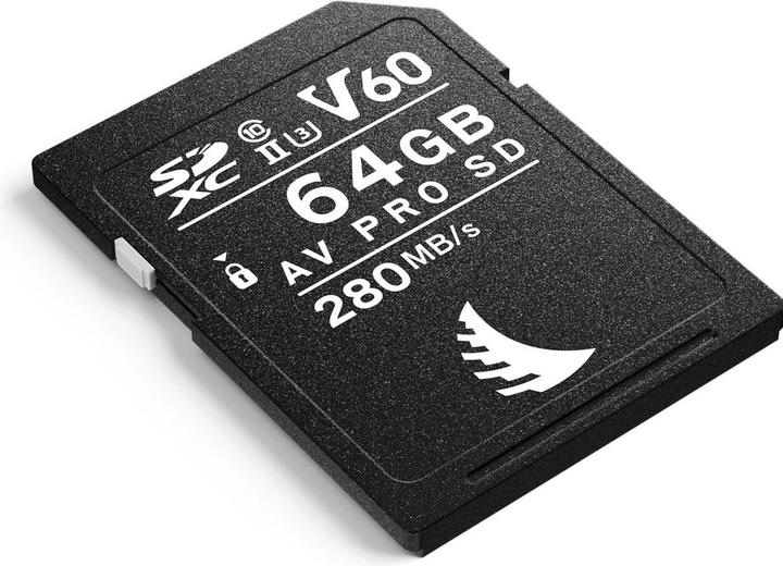 Produktbild Angelbird AV PRO V60 (64 GB, SDXC, U3, UHS-II)