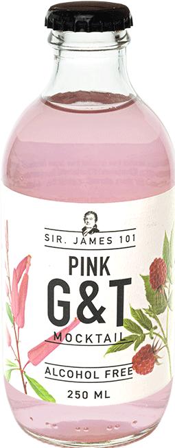 Immagine prodotto Sir. James 101 PINK GIN & TONIC Mocktail Cassa senza alcool (12 x 25 cl)