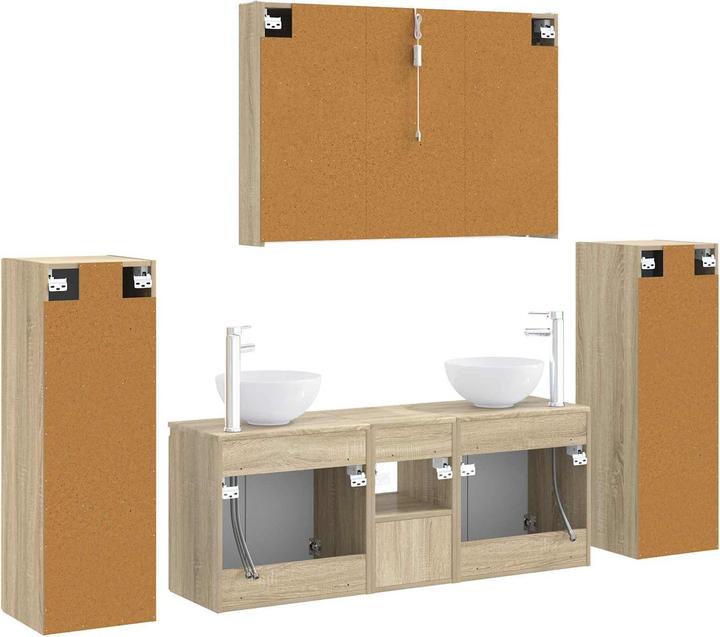 Produktbild vidaXL LED Badezimmer Set