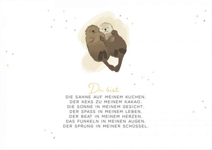 Produktbild einzigARTig, Doppelkarte Du bist... (1 Stk.)