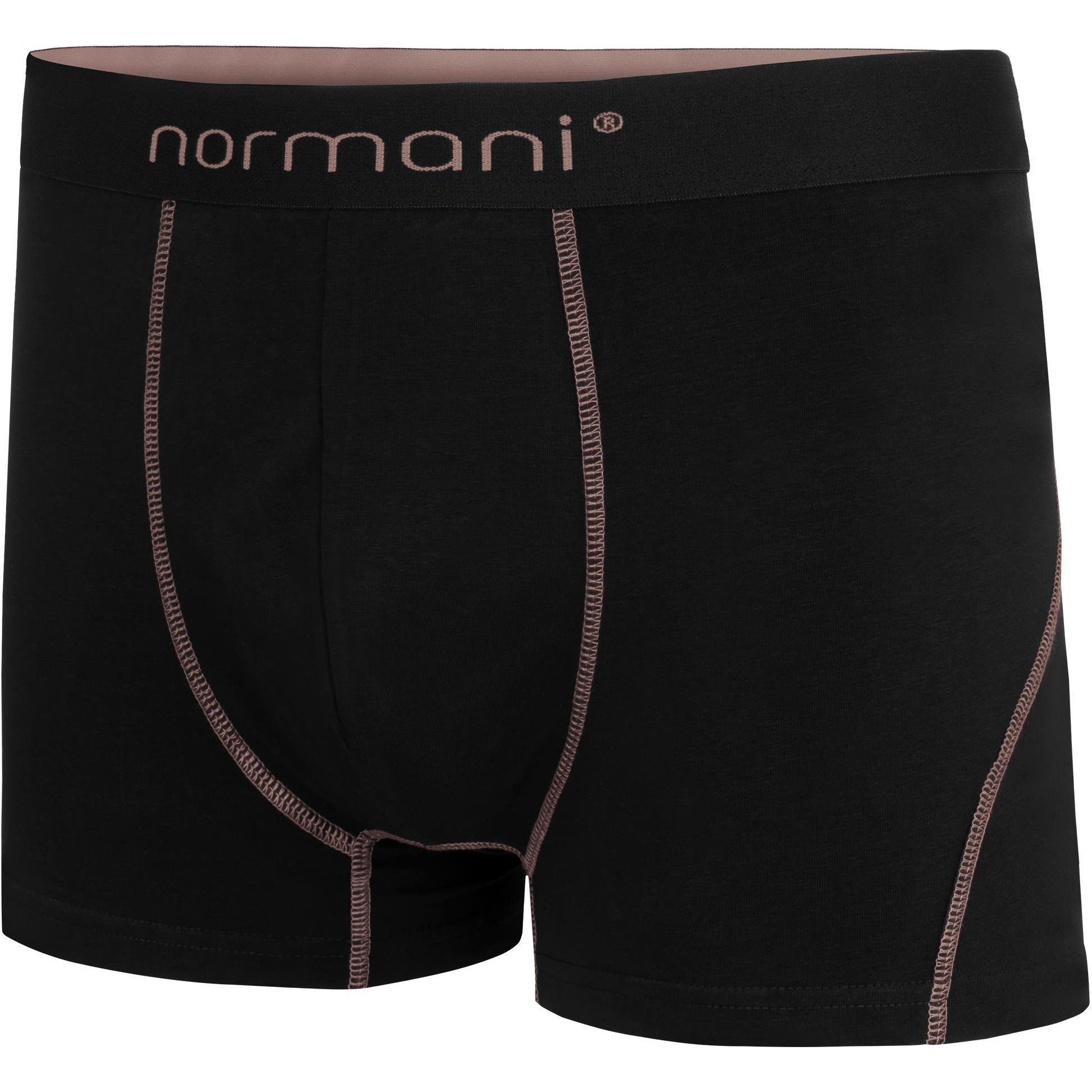 Normani, Herren, Unterhosen, 6 Herren Baumwoll-Boxershorts, Rosa, (3XL, 6er Pack)