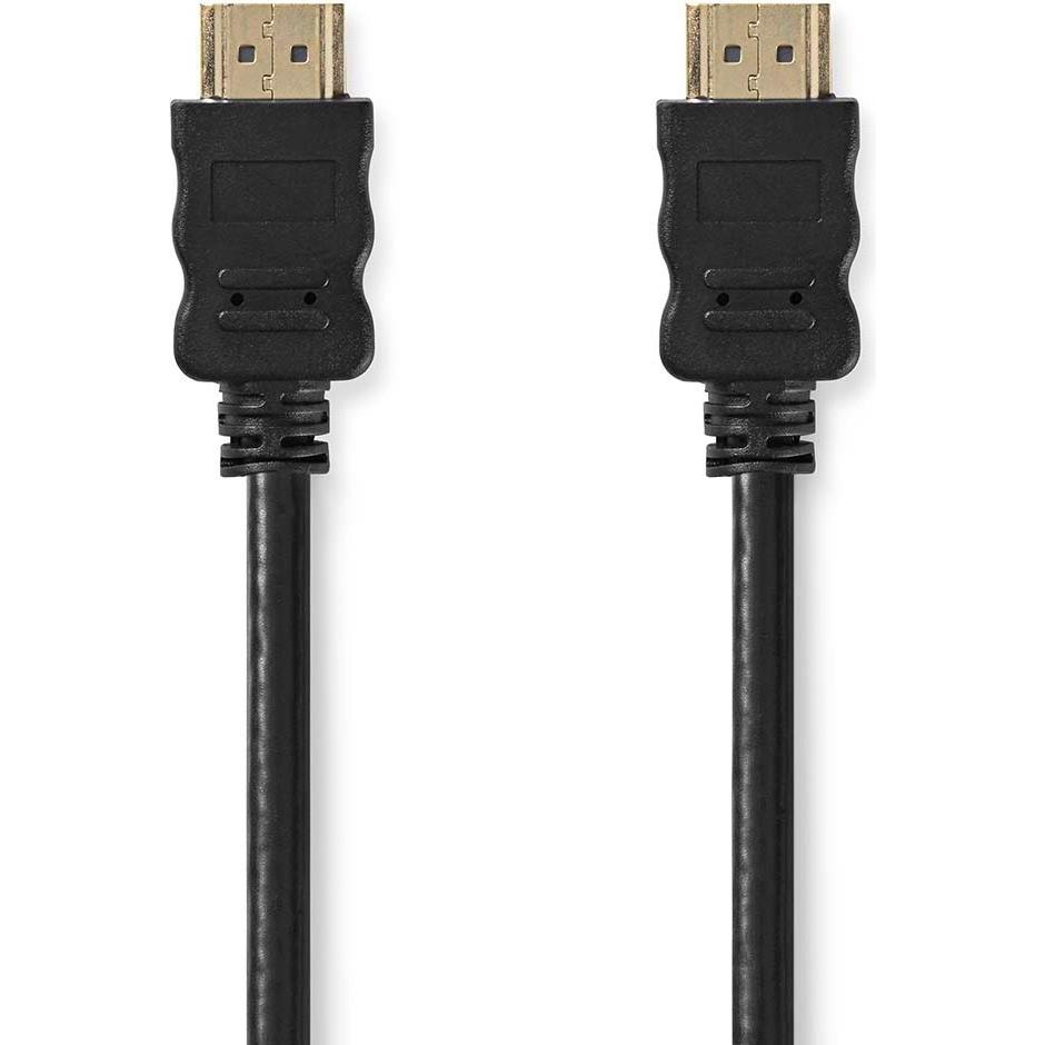 Nedis High Speed ​​HDMI ™ Kabel mit Ethernet HDMI™ Stecker HDMI™ Stecker 4K@30Hz ARC 10.2 (25 m, HDMI), Video Kabel