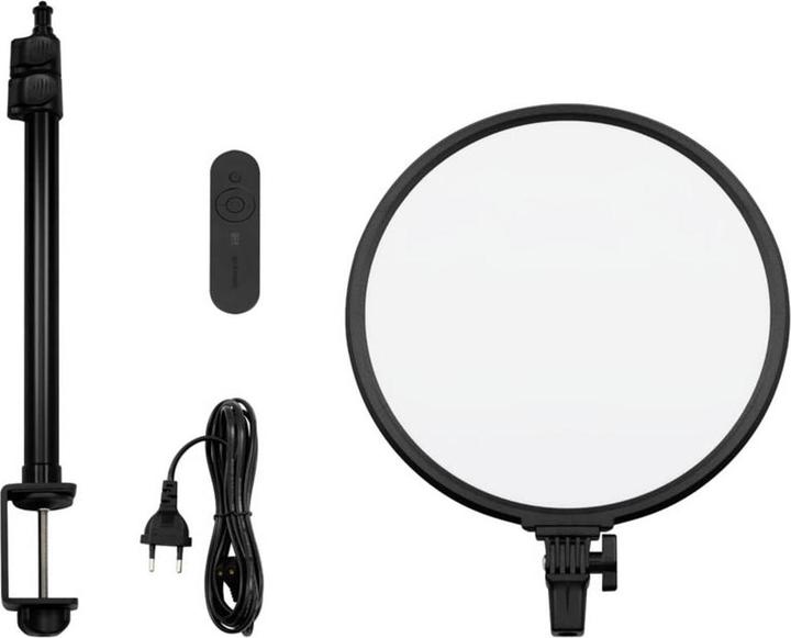 Produktbild Streamplify GLOW LIGHT 14 Softlight, EU-Netzkabel - schwarz (2500 lm)