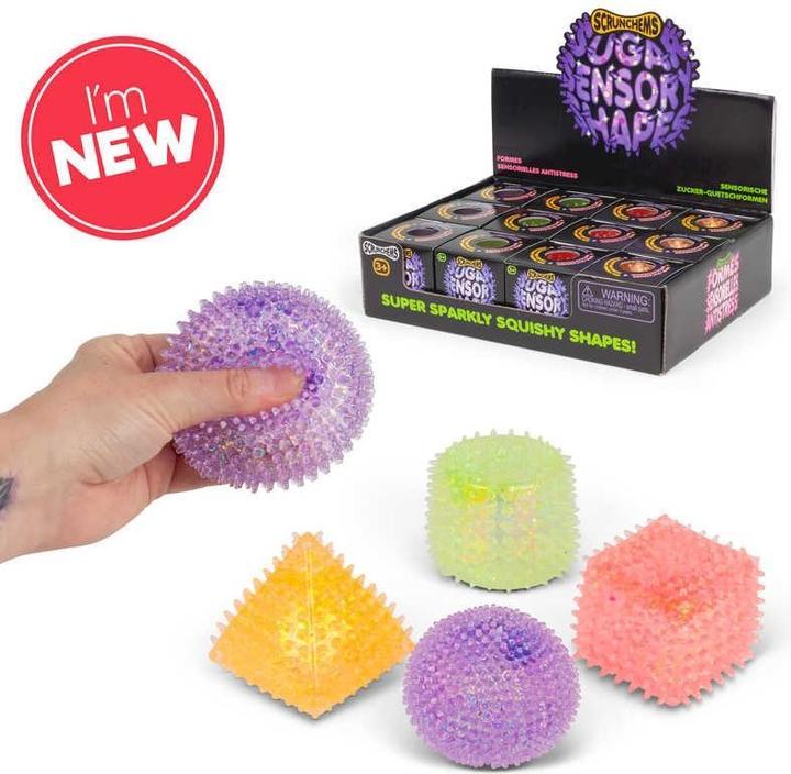 Tobar TOB Scrunchems sensory Sugar shapes, ast