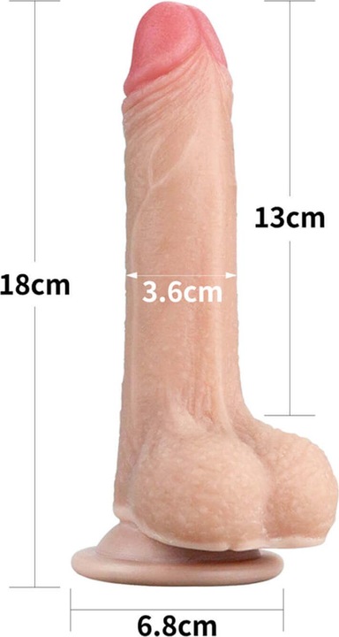 Image du produit Lovetoy Gode à peau coulissante
