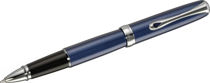 Produktbild Diplomat Tintenroller Excellence A2 Midnight blue chrom (Blau, Chrom, 1x)