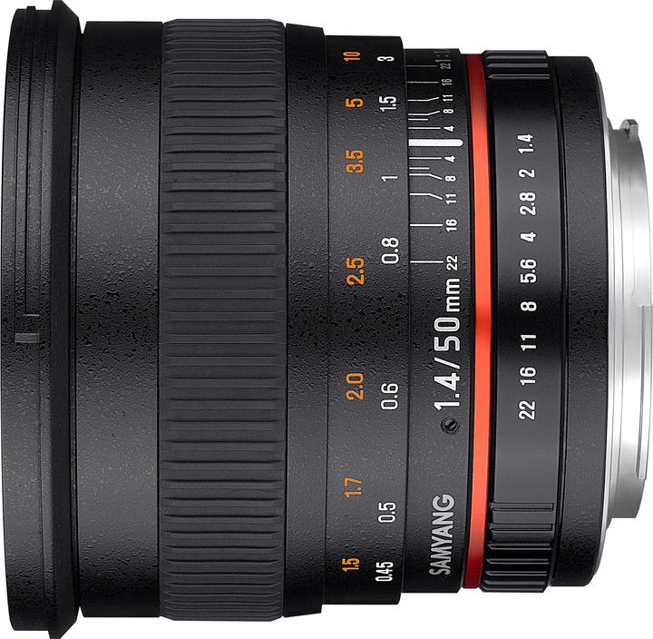 Produktbild Samyang 50mm f/1.4 Canon EF (Canon EF, Vollformat)