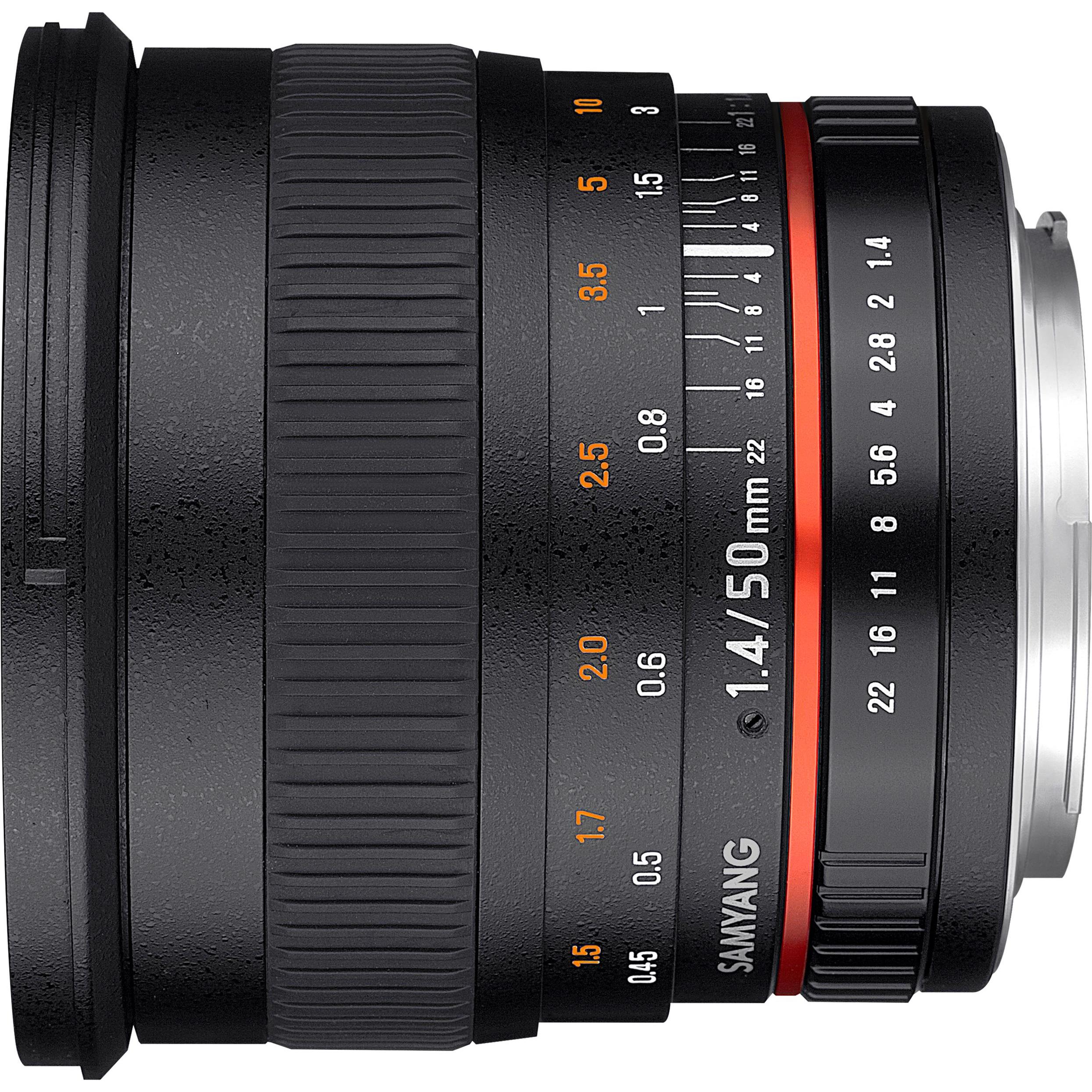 Thumbnail - Samyang 50mm f/1.4 Sony E (Sony E, Vollformat), Objektiv, Schwarz