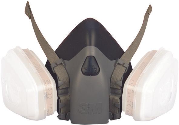 Image du produit 3M Appareil respiratoire à gaz et à vapeur de type 7523L (A2P3 R, 1 x)