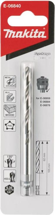 Image du produit Makita E-06840 HSS-G Foret de centrage (105mm) (70 millimètres)