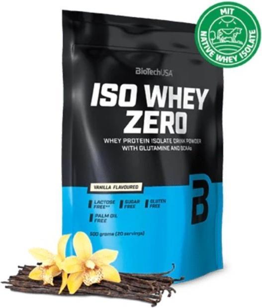 Produktbild Biotech USA Iso Whey Zero (Vanille, 1 Stk., 500 g)