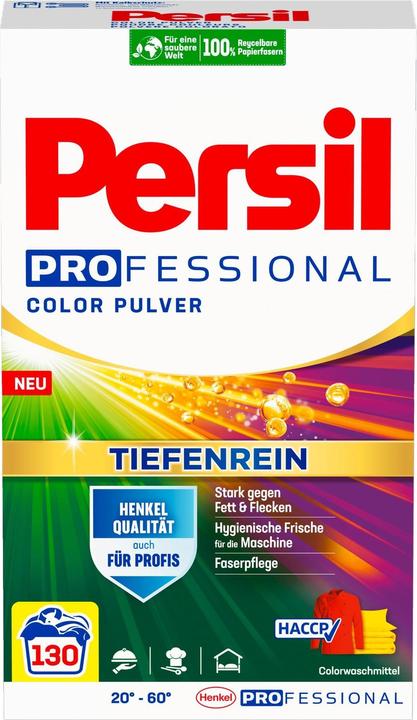 Image du produit Persil Color Professional (130 Cycles de lavage, Lessive en poudre)