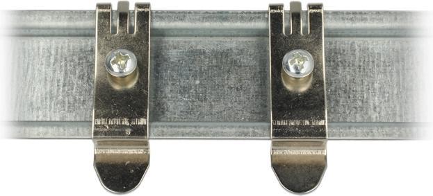 Produktbild Delock Desktop Patch Panel Halterung für Hutschiene mit M4 B